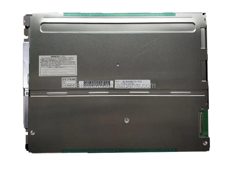 12.1 inch high brightness LCD panel NL8060BC31-51C support 800(RGB)*600, 900 nits, High brightness LCD screen details