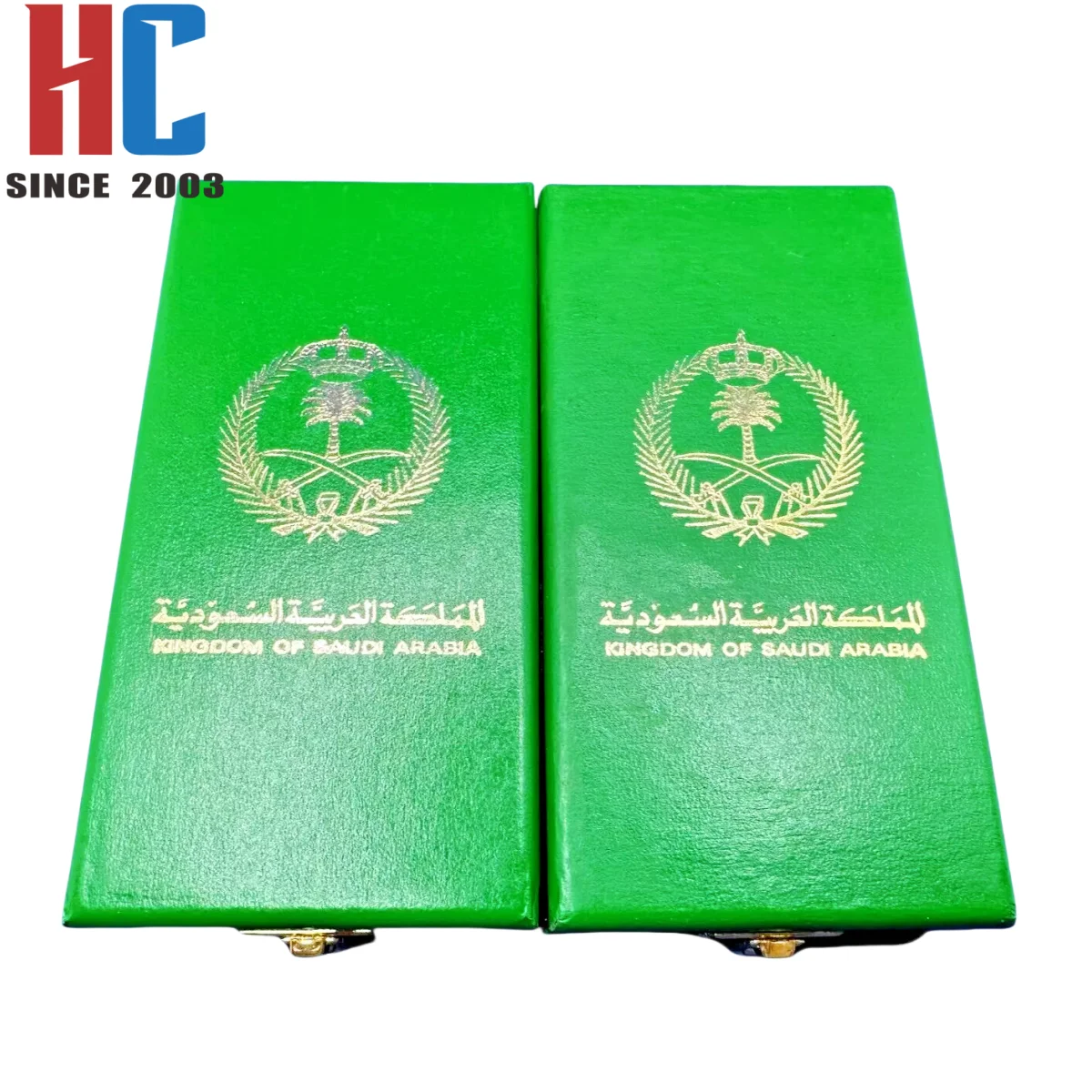 20 Years Factory Custom Saudi Kuwait Liberation Award Medal with Ribbon bar in Original Green case