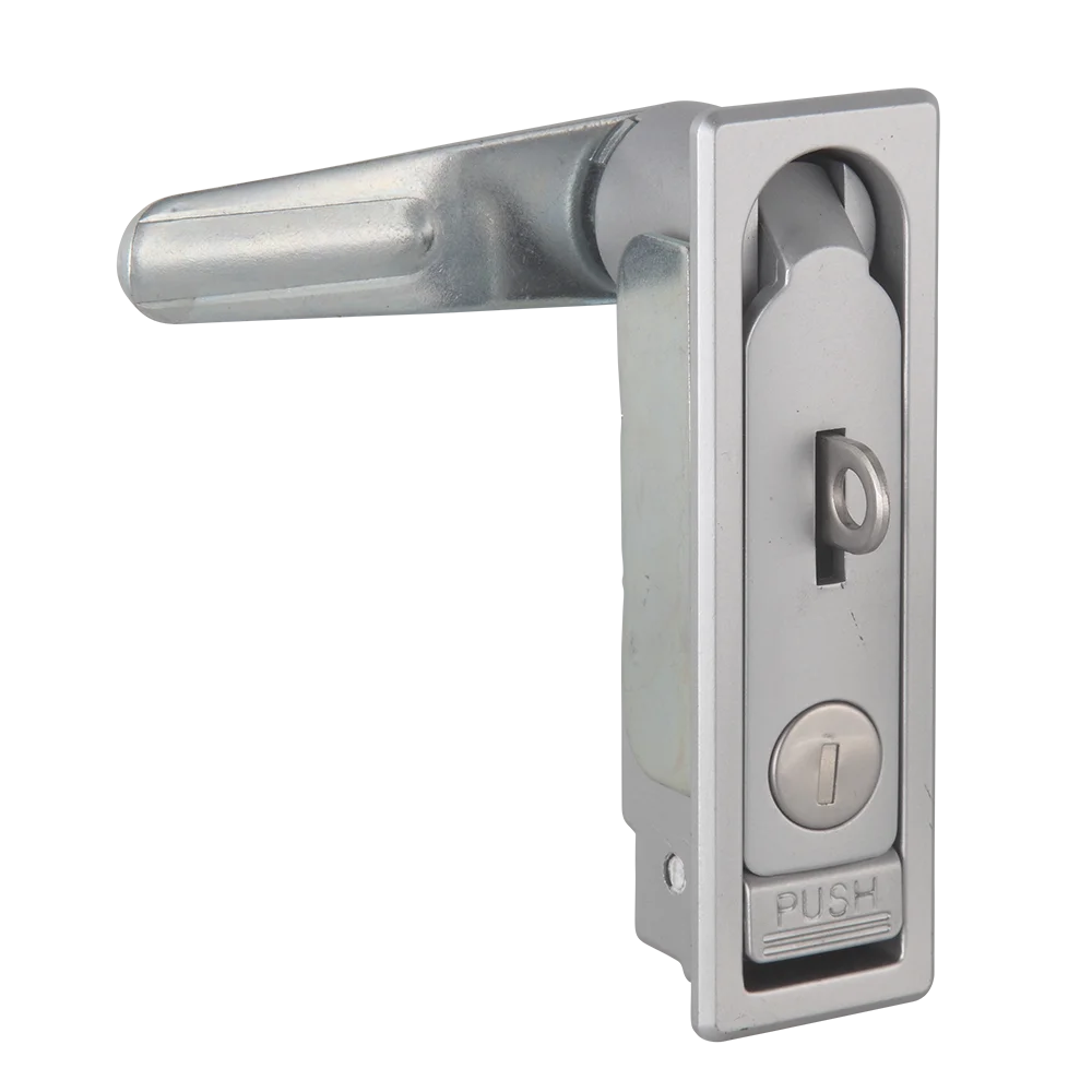 Electric Cabinet Panel Latch Lock Push Button Durable Cabinet Panel Lock Rod Control Lock