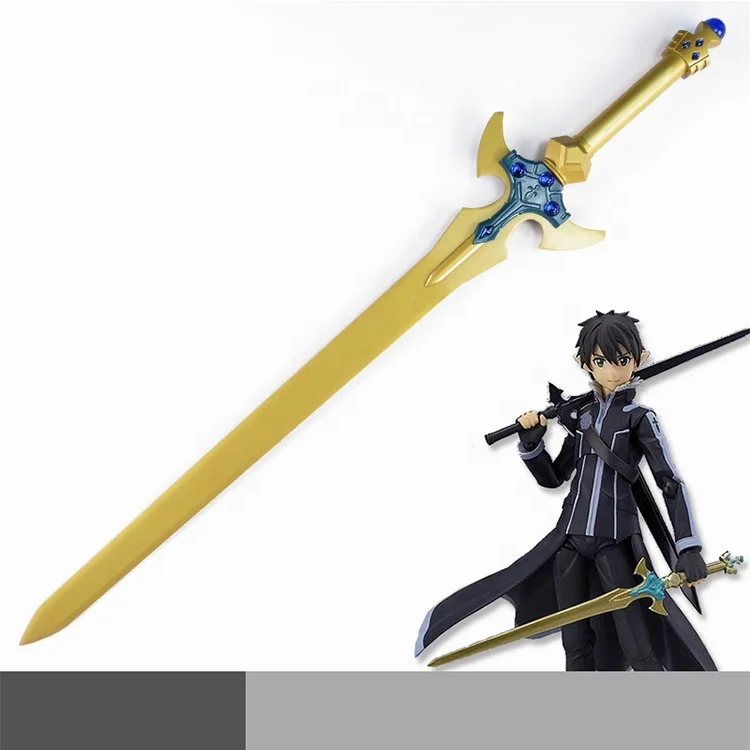 1:1 Sword Art Online Elucidator Dark Repulsor Sword Weapon Cosplay SAO  kirito Asuna sword Anime Ninja Knife PU Weapon Prop Unsha - AliExpress
