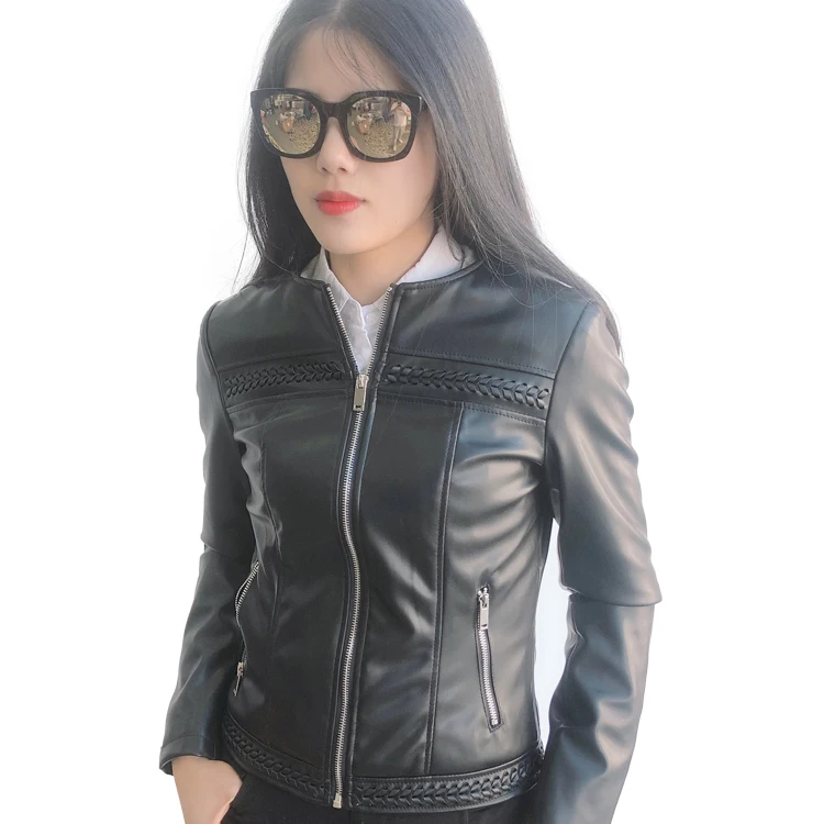 leather jacket new design 2018