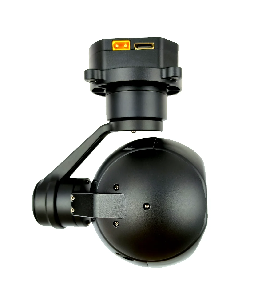 Topotek AI Tracking DHU10G619 Small Gimbal Camera 10x Optical Zoom CMOS Sensor 640*512 Thermal Imaging Remote Control IP Output