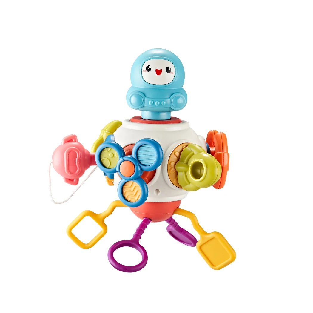 KS 8 in 1 Baby Montessori Learning Activity Busy Cube Hand Grip Ball Infant Space Busy Ball Toy