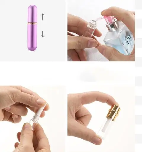 Fast Delivery Essential Oil Aromatherapy Blank Metal Nasal Inhaler Tubes Muti Color Blank Nasal Containers