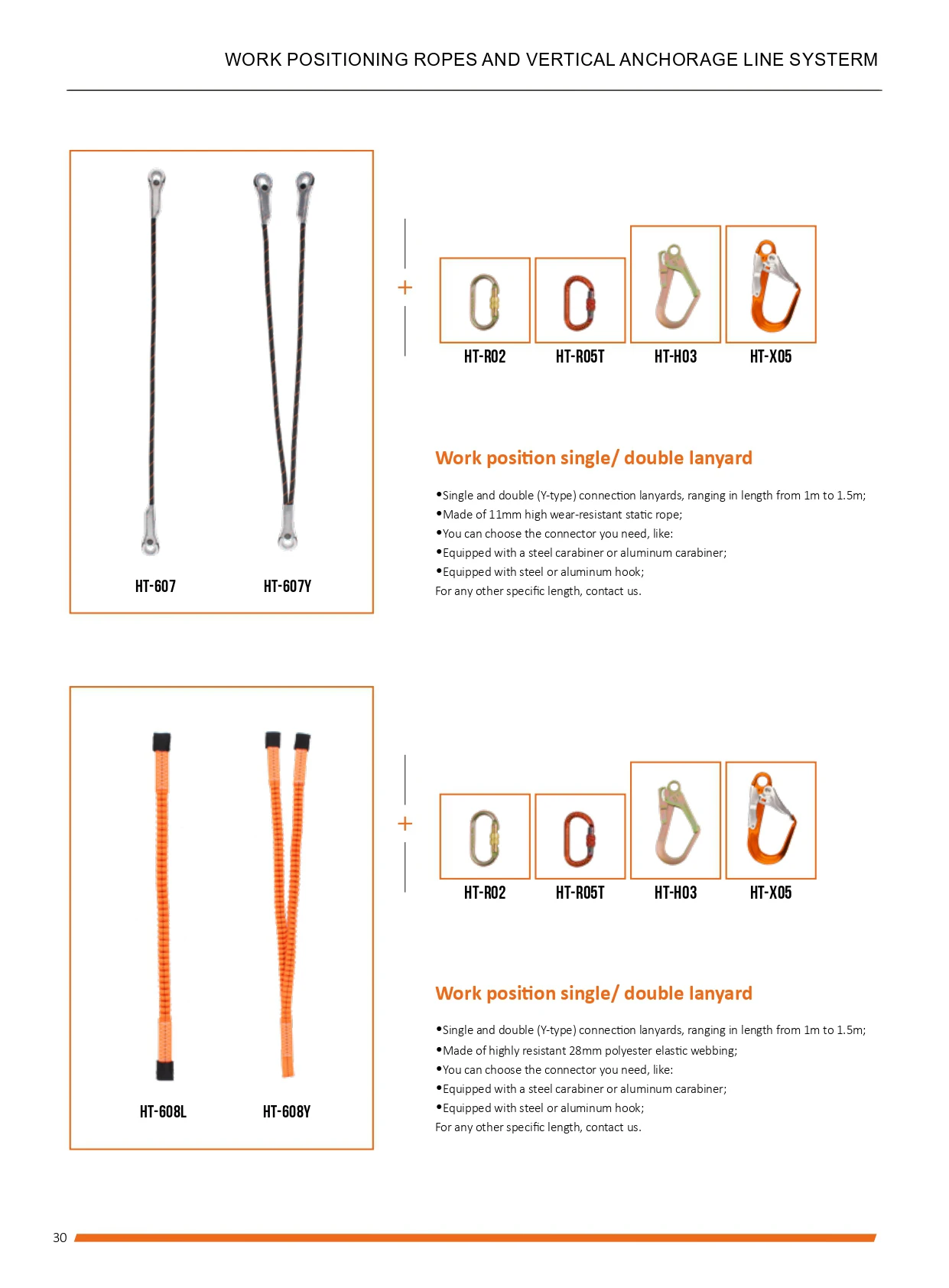 Top Quality Climbing Protection Connecting Positioning Rope Safety Rope Electric Construction Limit Rope Climbing Gear for Trees