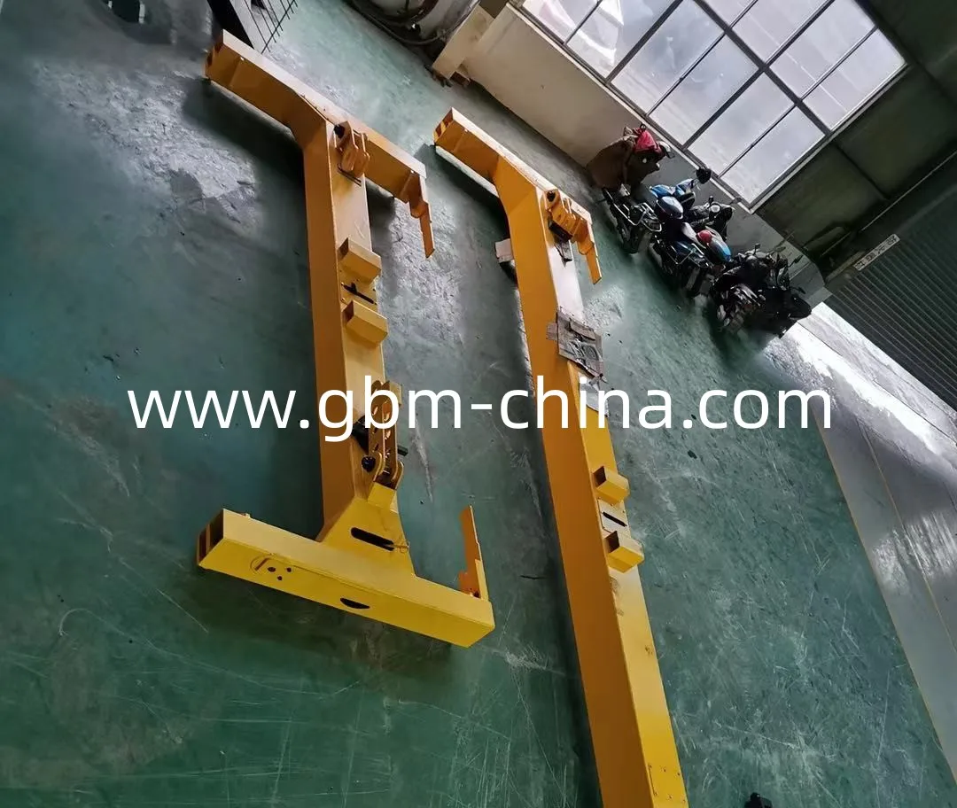 20FT 40FT Semi-Automatic Mechanical Container Lift Spreader