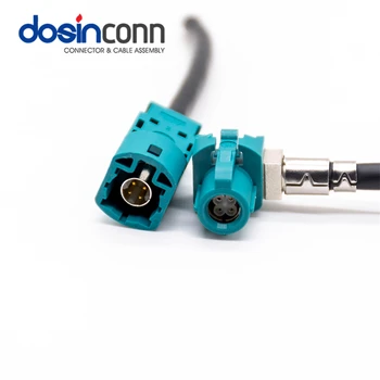  keisnoaja Fakra HSD Connector LVDS Cable Extension 1M with 6Pin  H Code Female to Female : Electronics