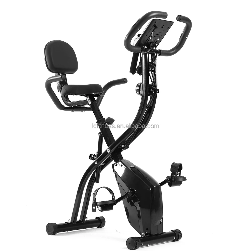 SD-X01 Wholesale price oversize Seat Cushion, quiet Belt Drive with phone holder exercise bike for sale