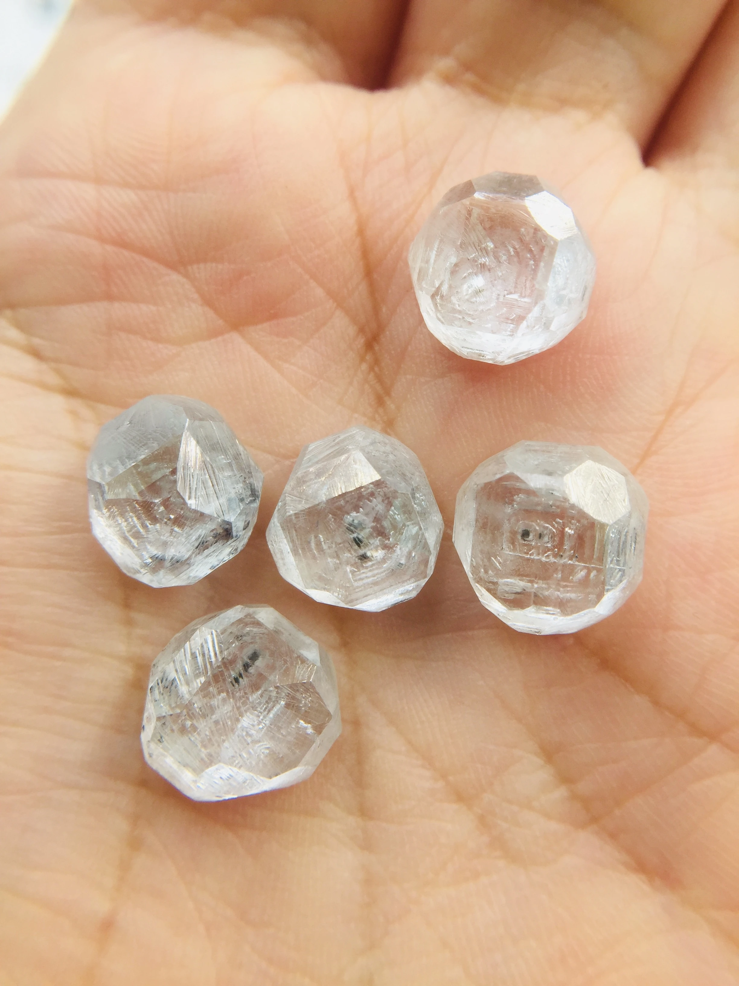 VVS-diamante en bruto de quilate, hpht CVD, laboratorio creado