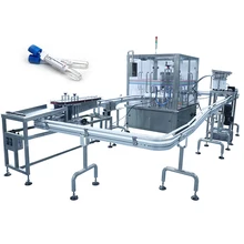 Quality supplier vial manufacturing plant production line vial filling and capping machine