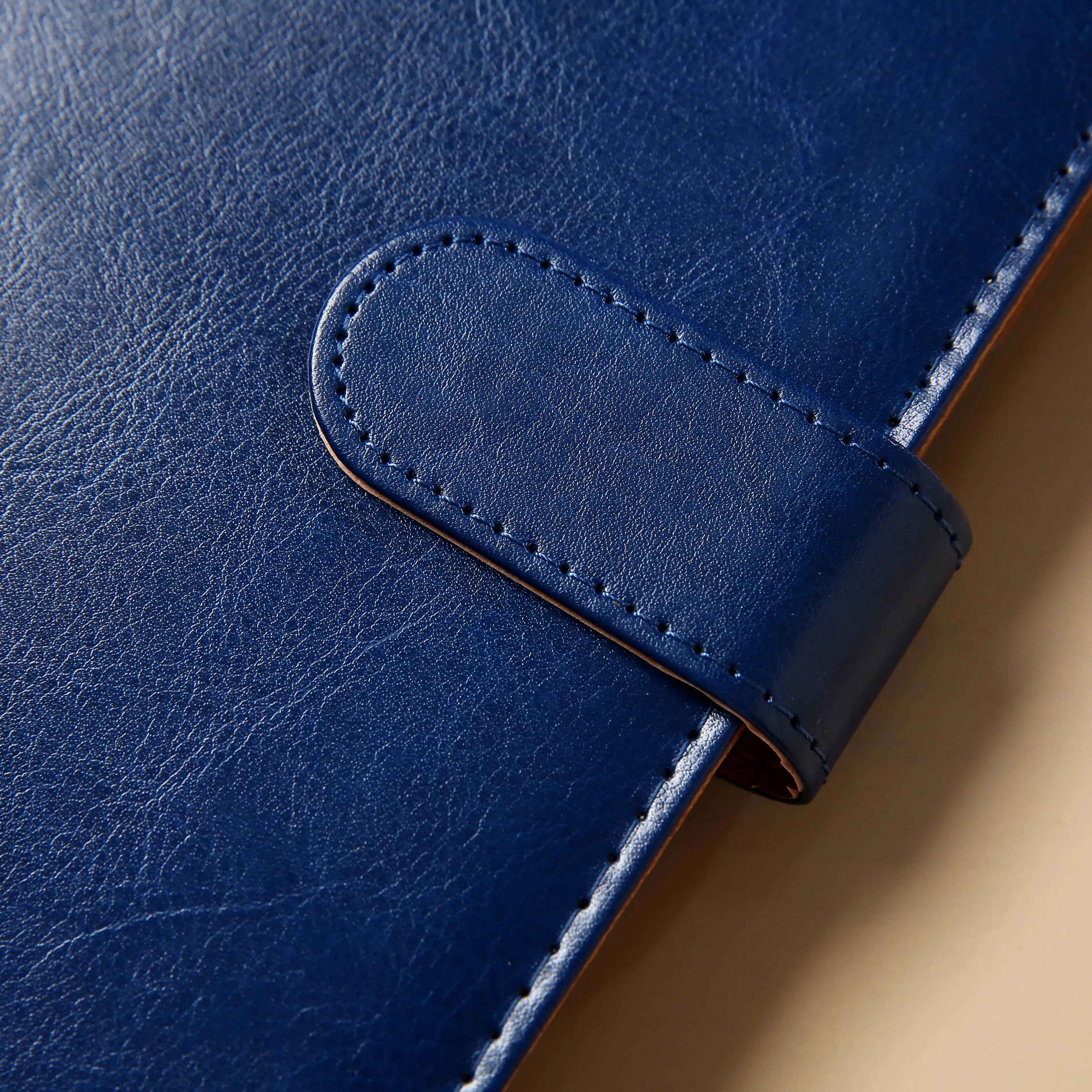 product pu leather notebook binder style refillable for business office conference personal journaling elegant professional stationery-7