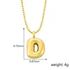 Gold D only pandent