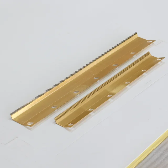 Direct Sale Customized H62 Brass Cup Noodle Scraper Comb for Instant Noodle Production Line