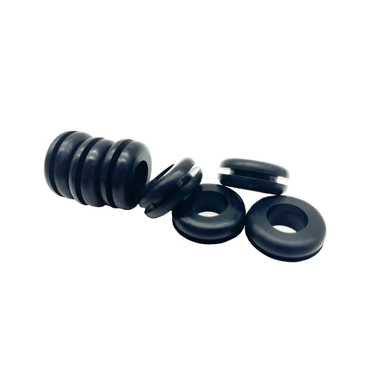 Silicone Maker of Rubber  Ring Cable Seals Ring Seals  Rubber Grommet in Material NBR/EPDM/CR/FKM/SILICONE for Factory Price