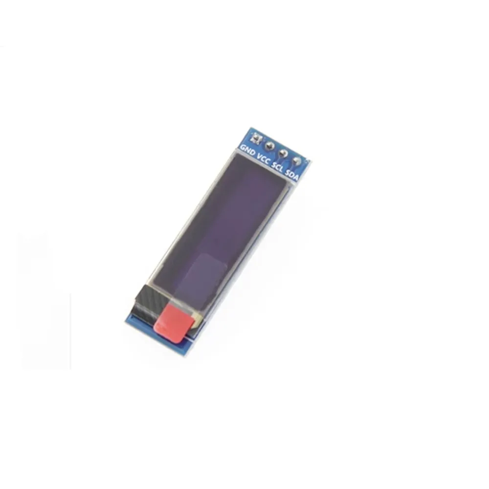 0.91 Inch I2c Iic Serial White Blue 128*32 Oled Lcd Led Display Module ...