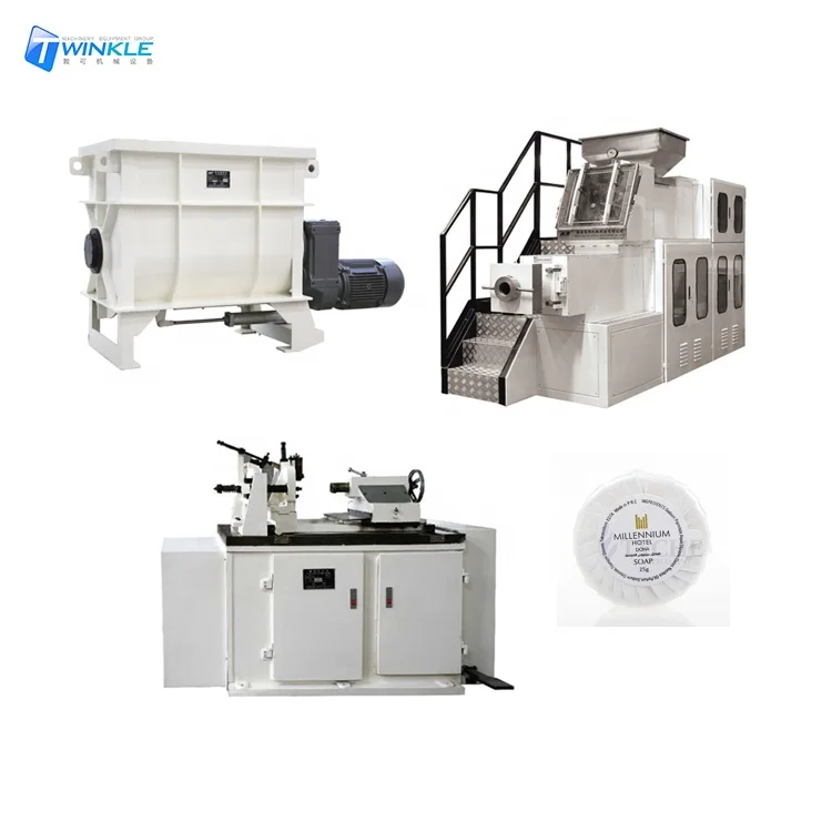 
 500 кг/ч Массовая машина для производства двойного мыла  