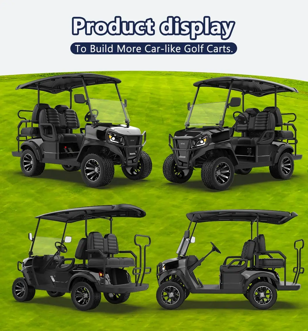 Lifted Electric Golf Cart Electric Golf Carts For Outings New Design 2