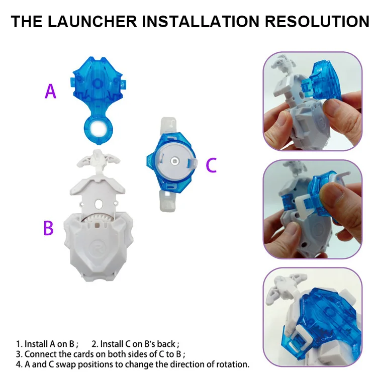 Kouyikou mental de burst пусковое устройство лучшие наборы из металлического сплава игрушки для