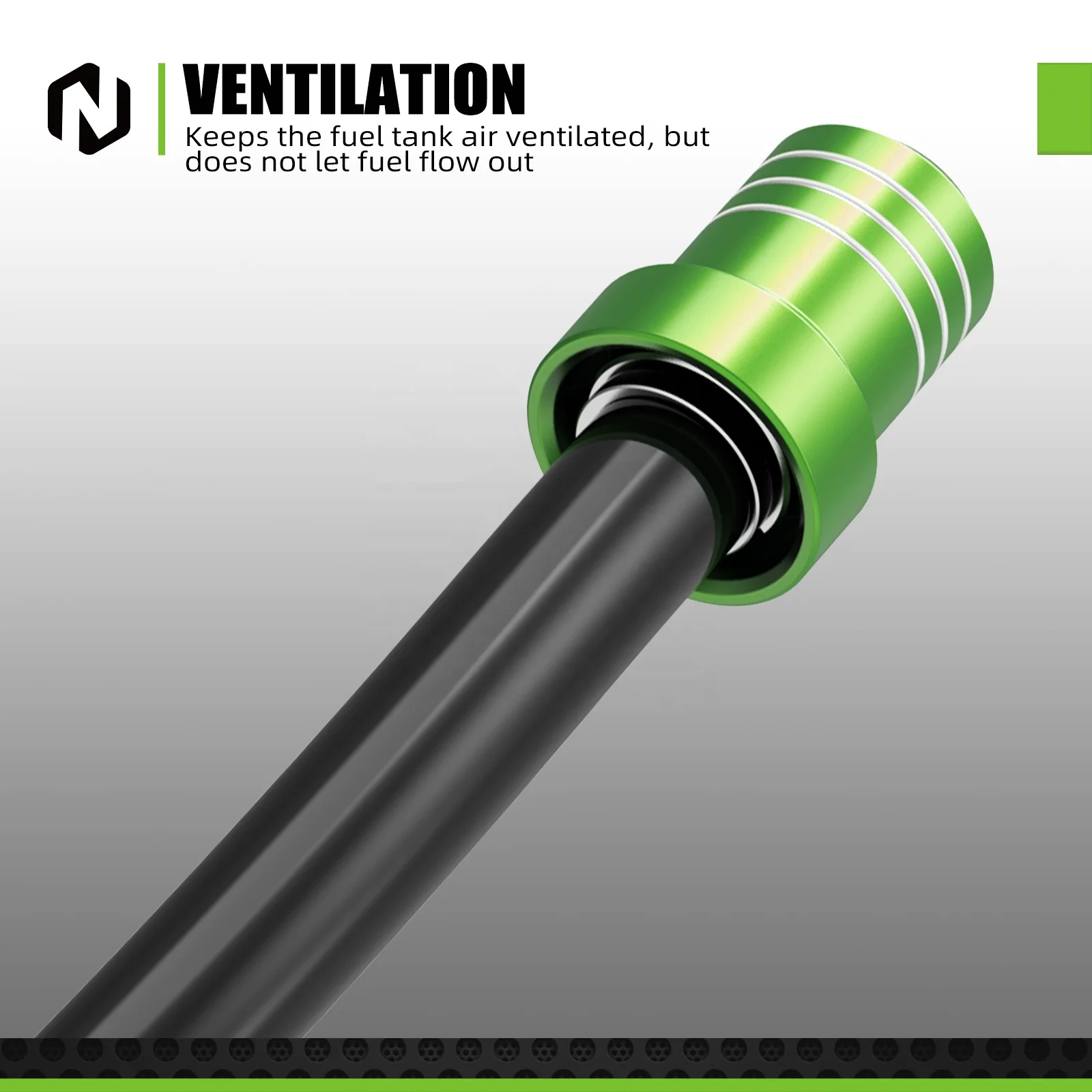 6x Motorcycle Gas CAP VENT Tank Fuel Air Breather Valve Hose Tube Dirt Bike ATV