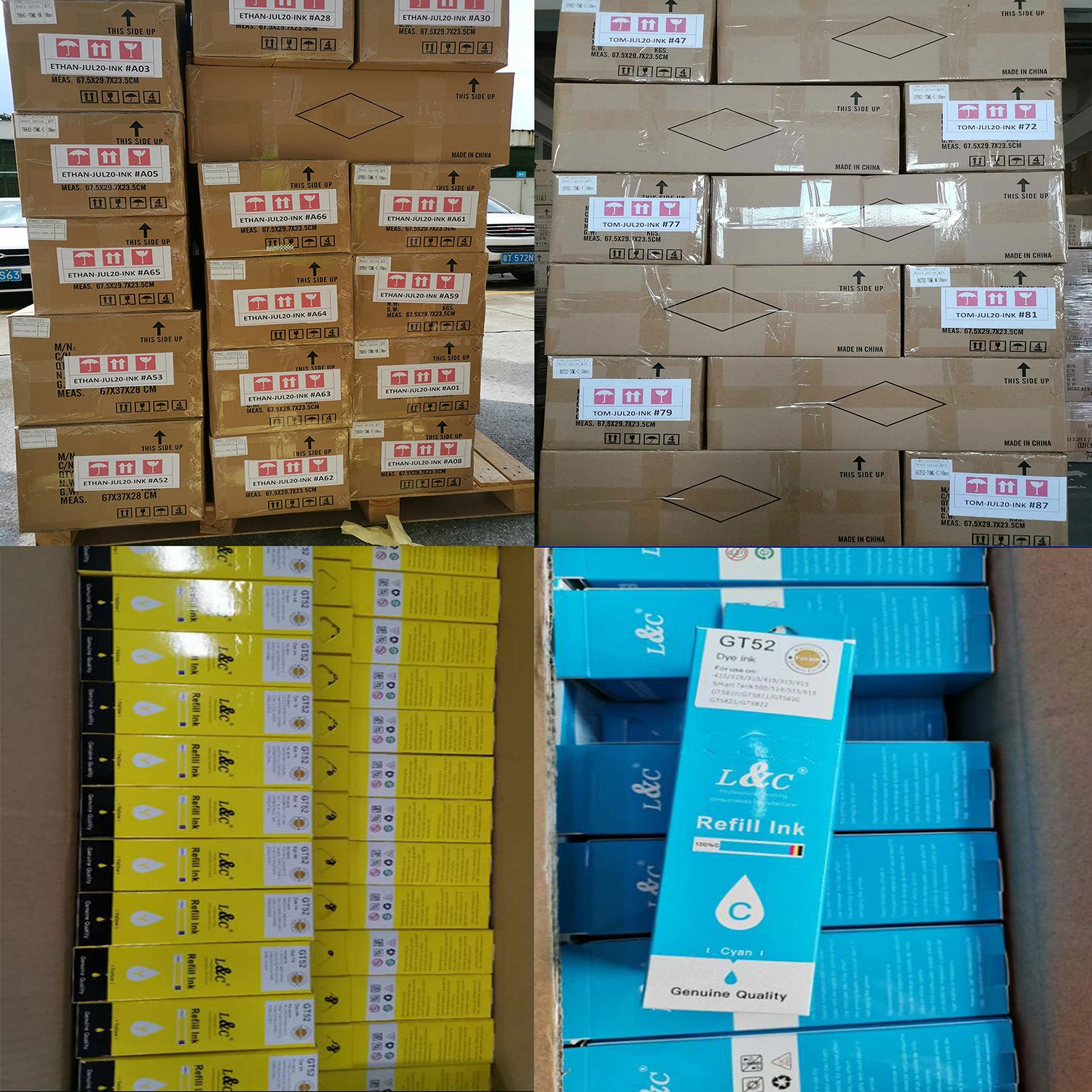 GC890 G2800 Refill Ink Compatible for Canon Ink Printer 190/290 490/590 690/790/890/990