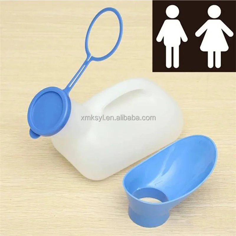 Daily Aids Portable Plastic Urinal with Cover Home Travel Pee Bottle Male Potty for Men Rehabilitation Therapy Supplies factory