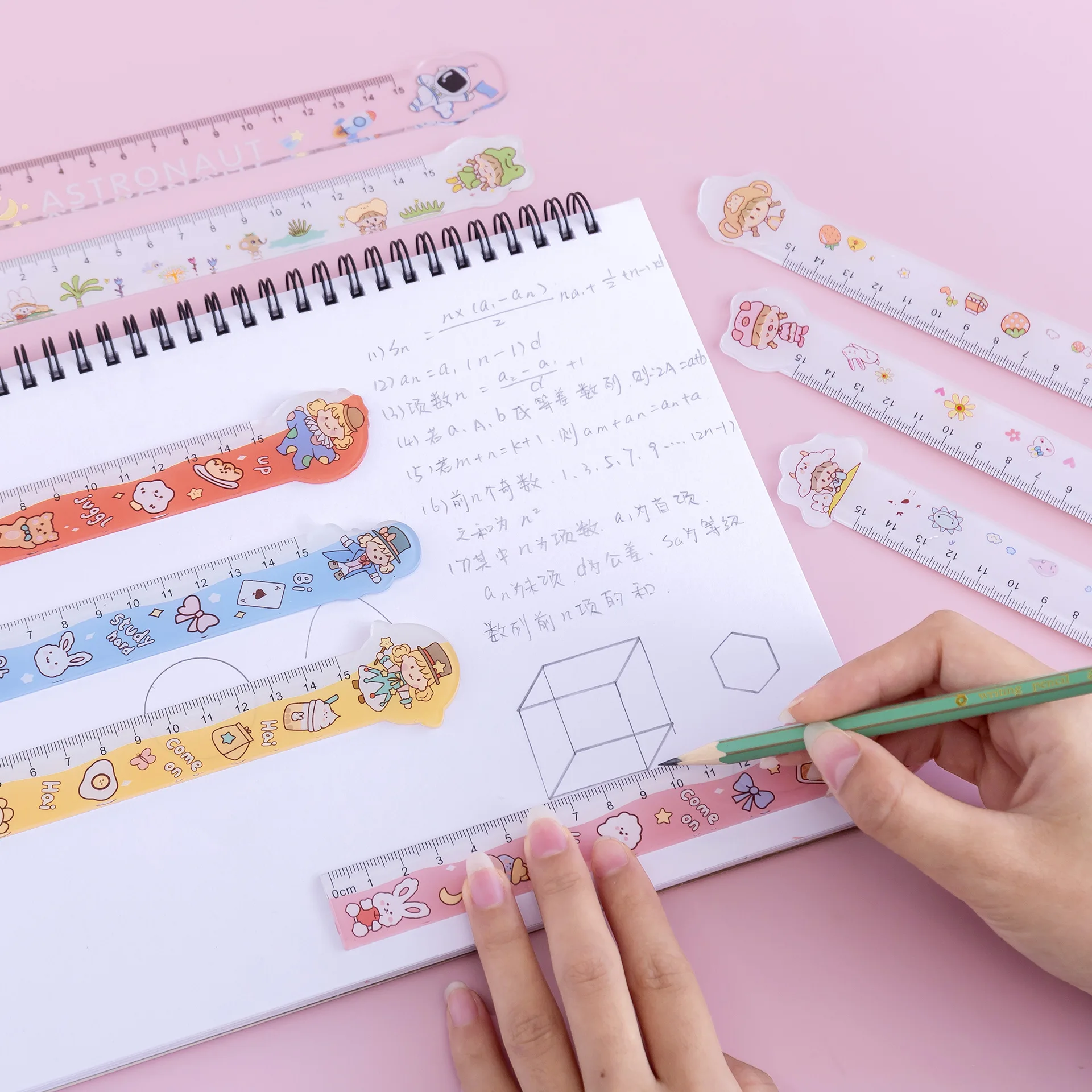 Лидер продаж Eurolucky Корейская маленькая линейка для канцелярских принадлежностей милая учеников 15 см линейки школы рождественский подарок