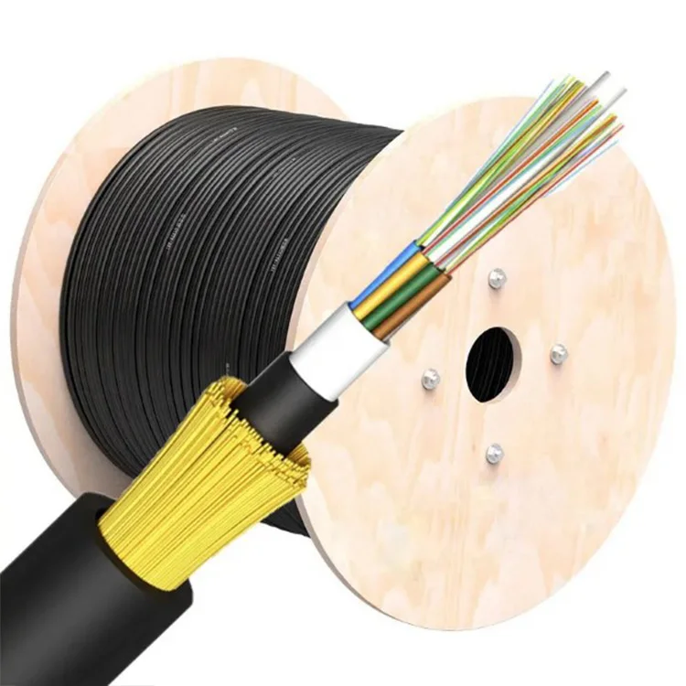 Mahusay na Sistema ng Transportasyon ADSS Outdoor single mode overhead ibinaon ang lahat ng medium power communication cable