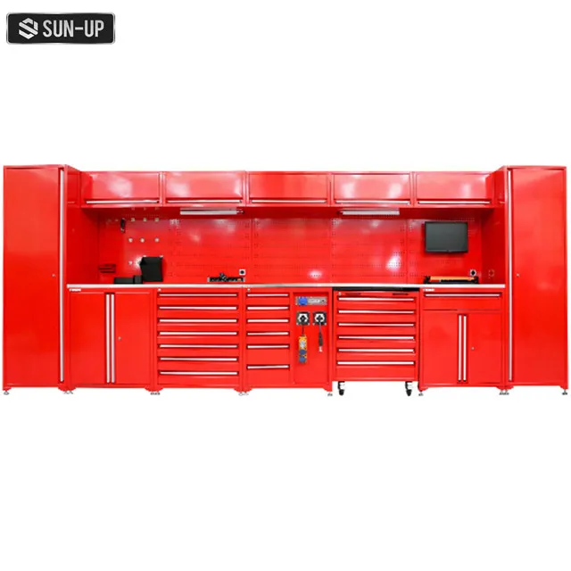 heavy duty drawer tool cabinet garage cabinet steel combination cabinet
