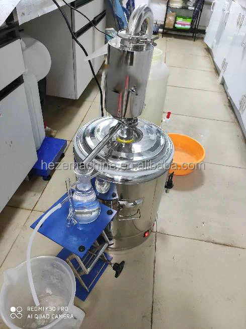 アロマ精油生成器 アロマ精油生成器 アロマ減圧水蒸気蒸留装置｜製品情報｜西華産業