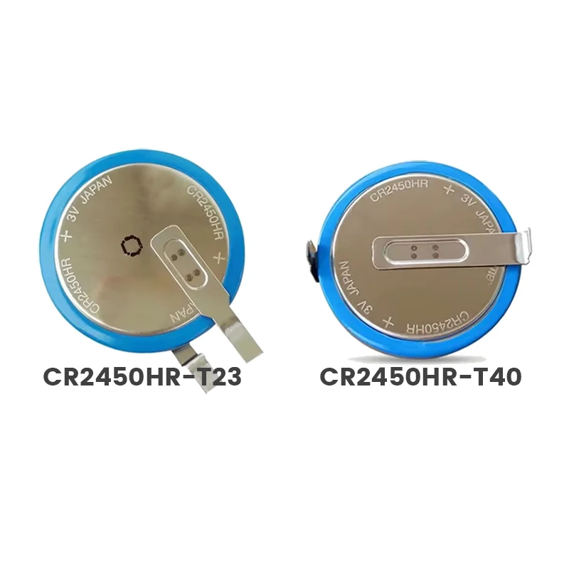 Pin dạng nút CR2450HR, CR2450, 2450, T23, T40 chịu nhiệt độ cao, lithium, 3 V, dùng cho hệ thống giám sát áp suất lốp xe ô tô Sao-T23