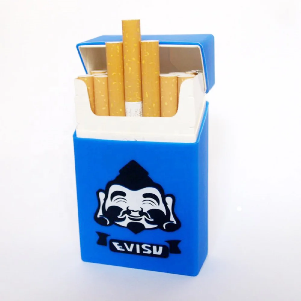 rubber cigarette case Wholesale Custom Eco Friendly Ladies Rubber Cigarette Cases Women Mens  Promotional Gift Cigarette Box Silicone Cigarette Case