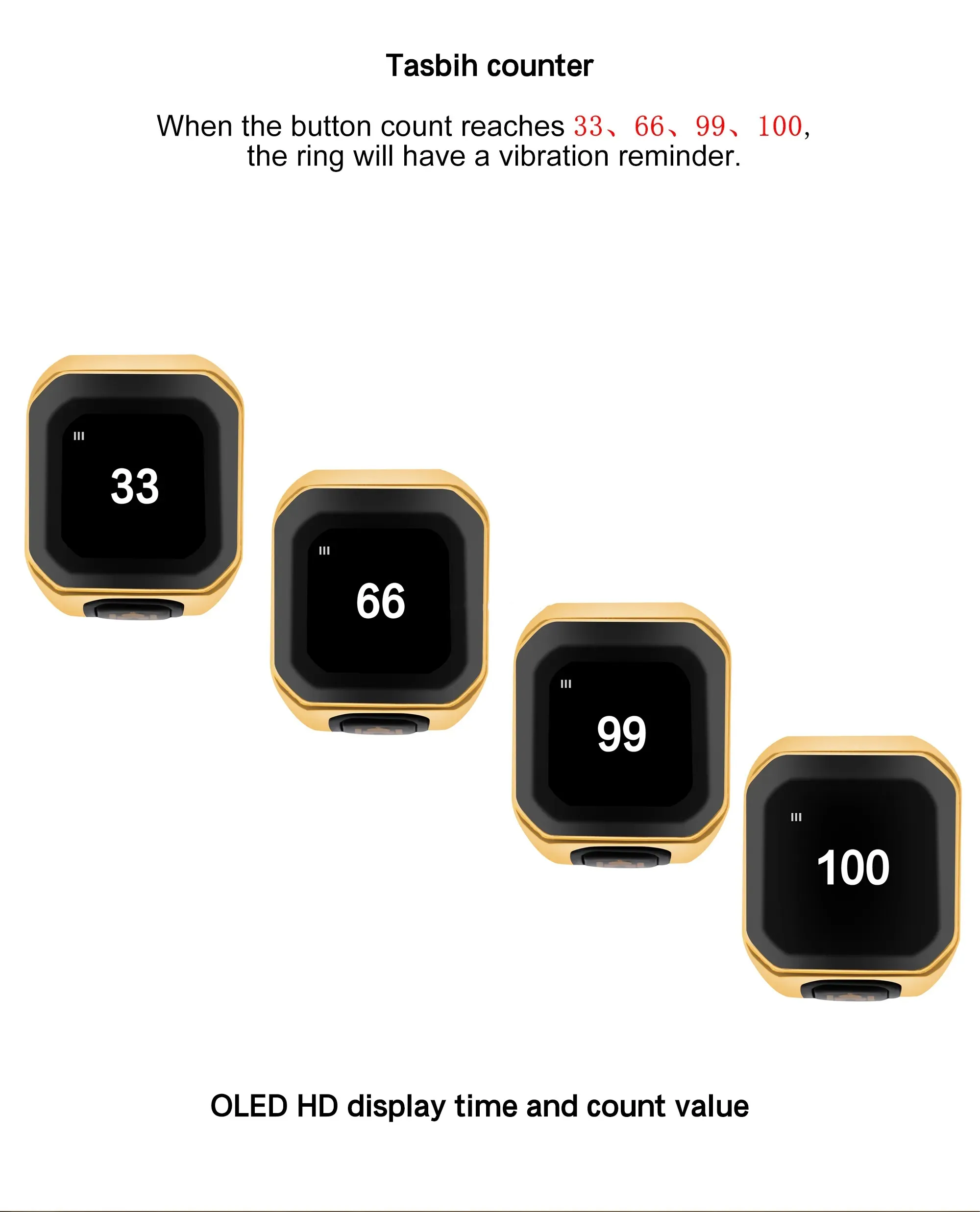 Hot Selling Counter Umeox Smart Rings Digital Azan Alarm Clock Tasbeeh Tasbih Zikr Ring Bw01 Hot Selling Counter Umeox Smart Rings Digital Azan Alarm Clock Tasbeeh Tasbih Zikr Ring Bw01