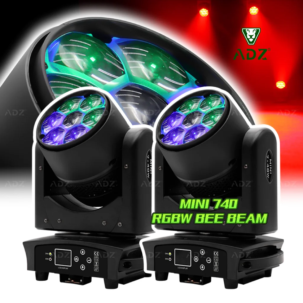 ADZ Bee Eye Light Mini 7X40W LED Moving Head Wash Effect
