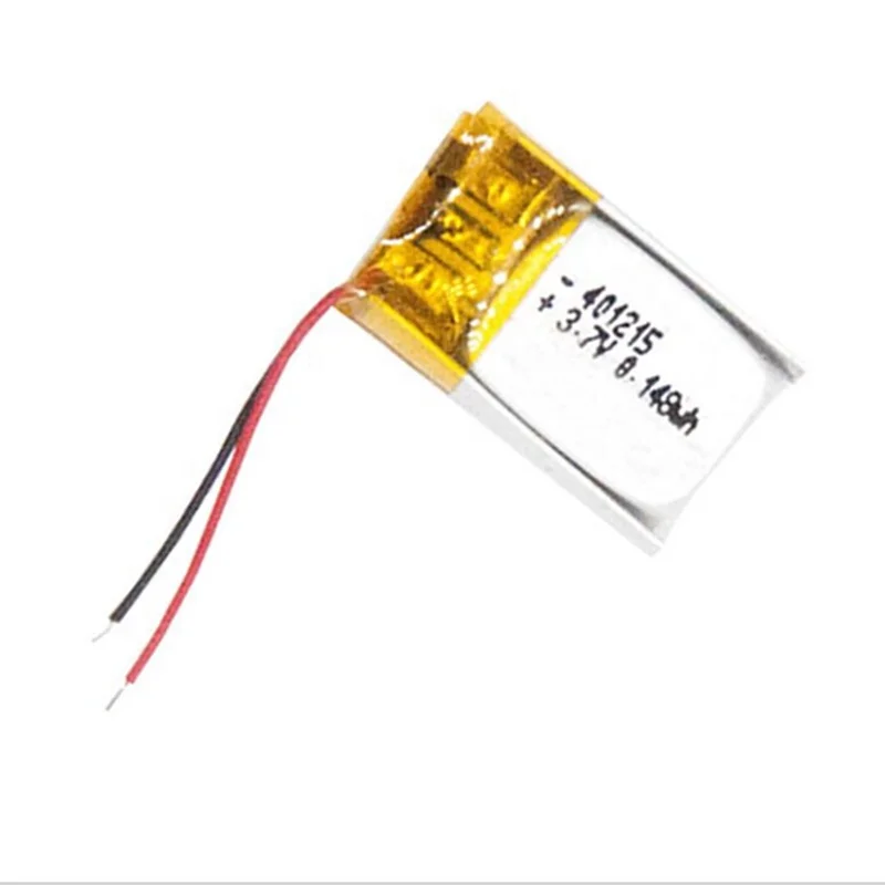 Wireless earphone 3.7v lithium polymer battery 60mah 401015 401215 401010 401013 401213