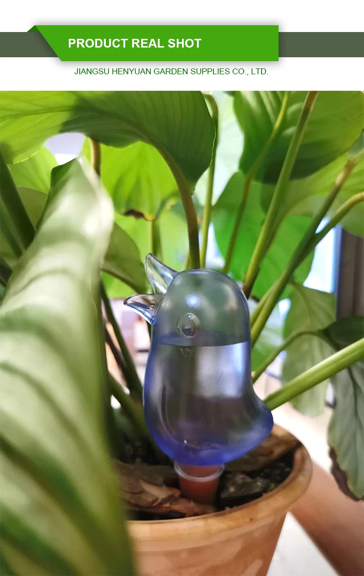 High Quality Dripper Self Watering Garden Drip Irrigation System For Planting Colorful Bird
