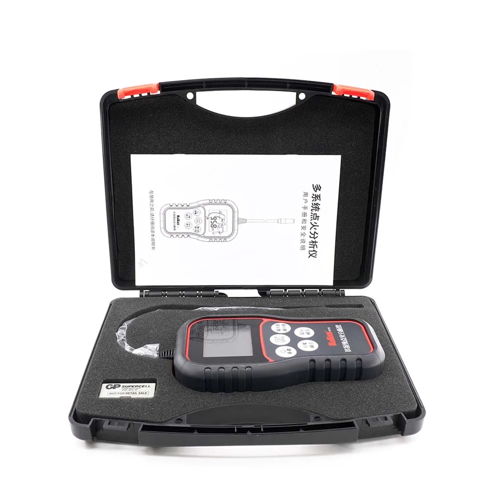 Obd2 Scanner Car Diagnostic Tool Auto Ignition Coil Tester and Fuel Injector Tester for Engine Gasoline Measurement AndDetection