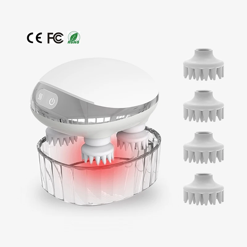 Electric Scalp Massager Portable Head Scratcher Pressure Release Massage Octopus Head Massage
