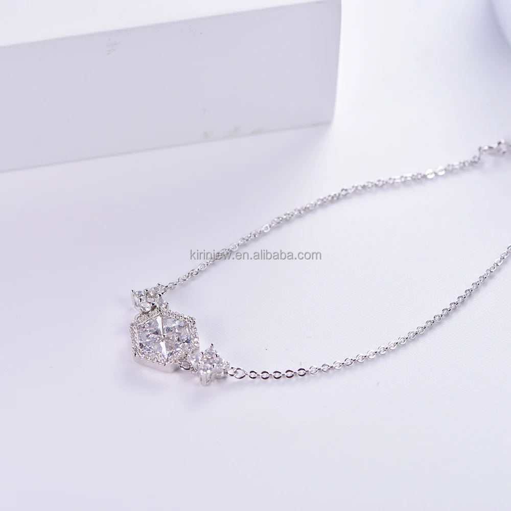 Factory Price Wholesale Crystal Bracelet Diamond Moissanite bracelet CZ Adjustable chain Bracelet Jewelry