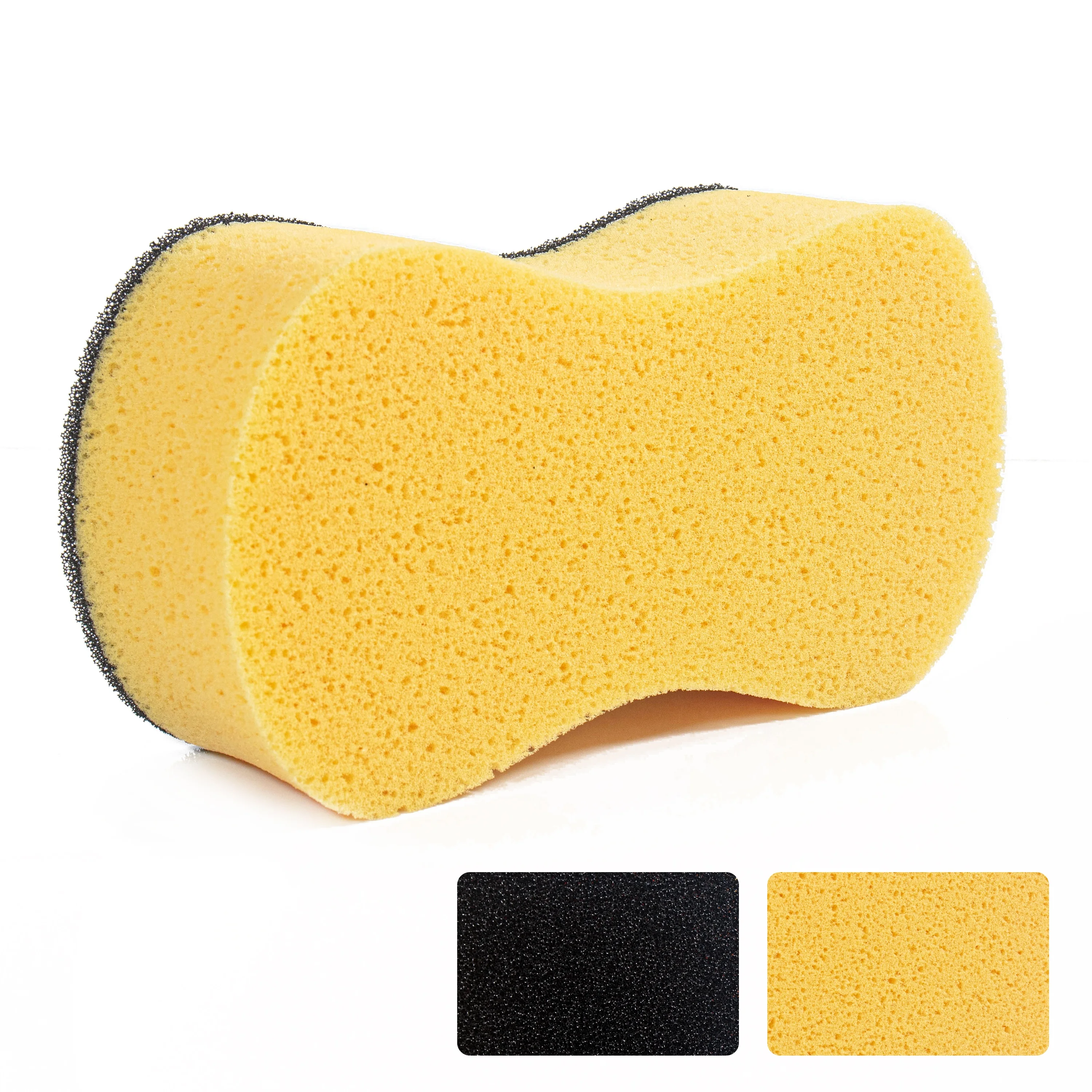 Сжатая губка для мытья автомобиля