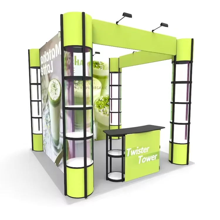 Tian Lang Custom Exhibition New Design Aluminum Portable Promotion Advertising Tradeshow Display Equipment Trade Show Booth