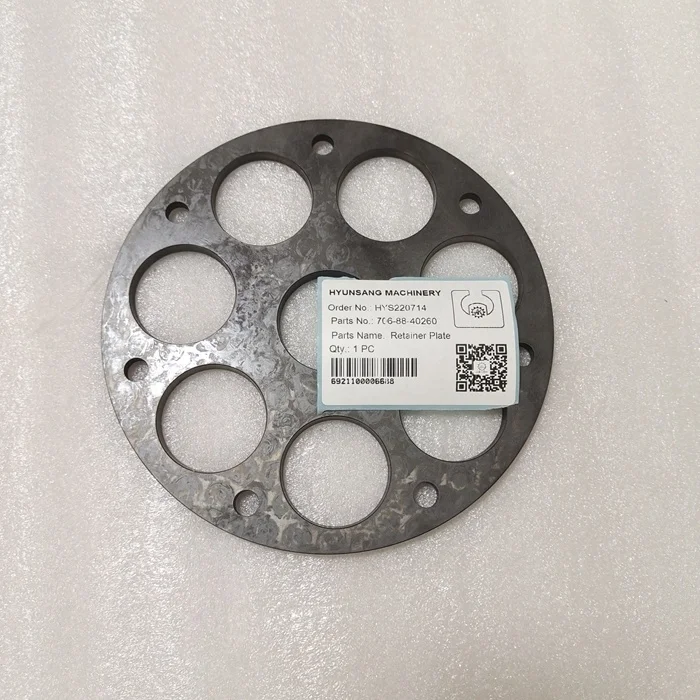 Excavator Parts - Set Plate Retainer Plate 7068840260