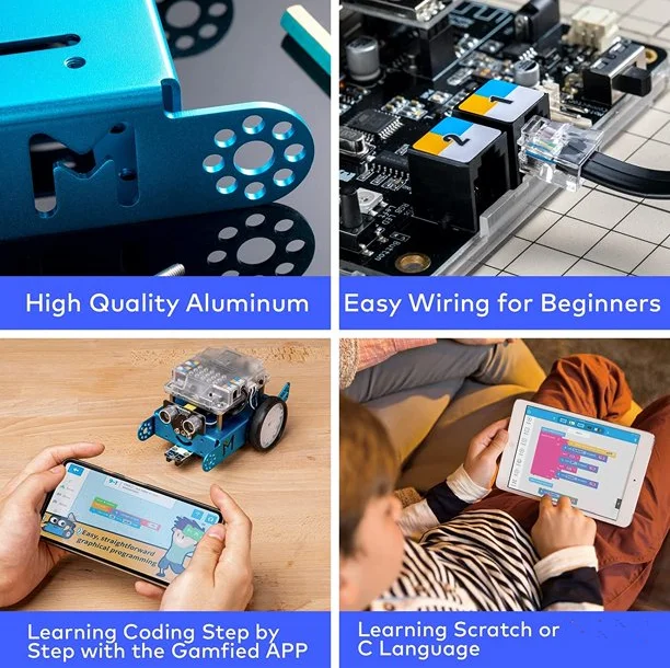 Newest Makeblock Mbot V1.1 Programmable Kids Toys Educational Birthday Gift Scratch 2.0  DIY Smart Robot Car Kit