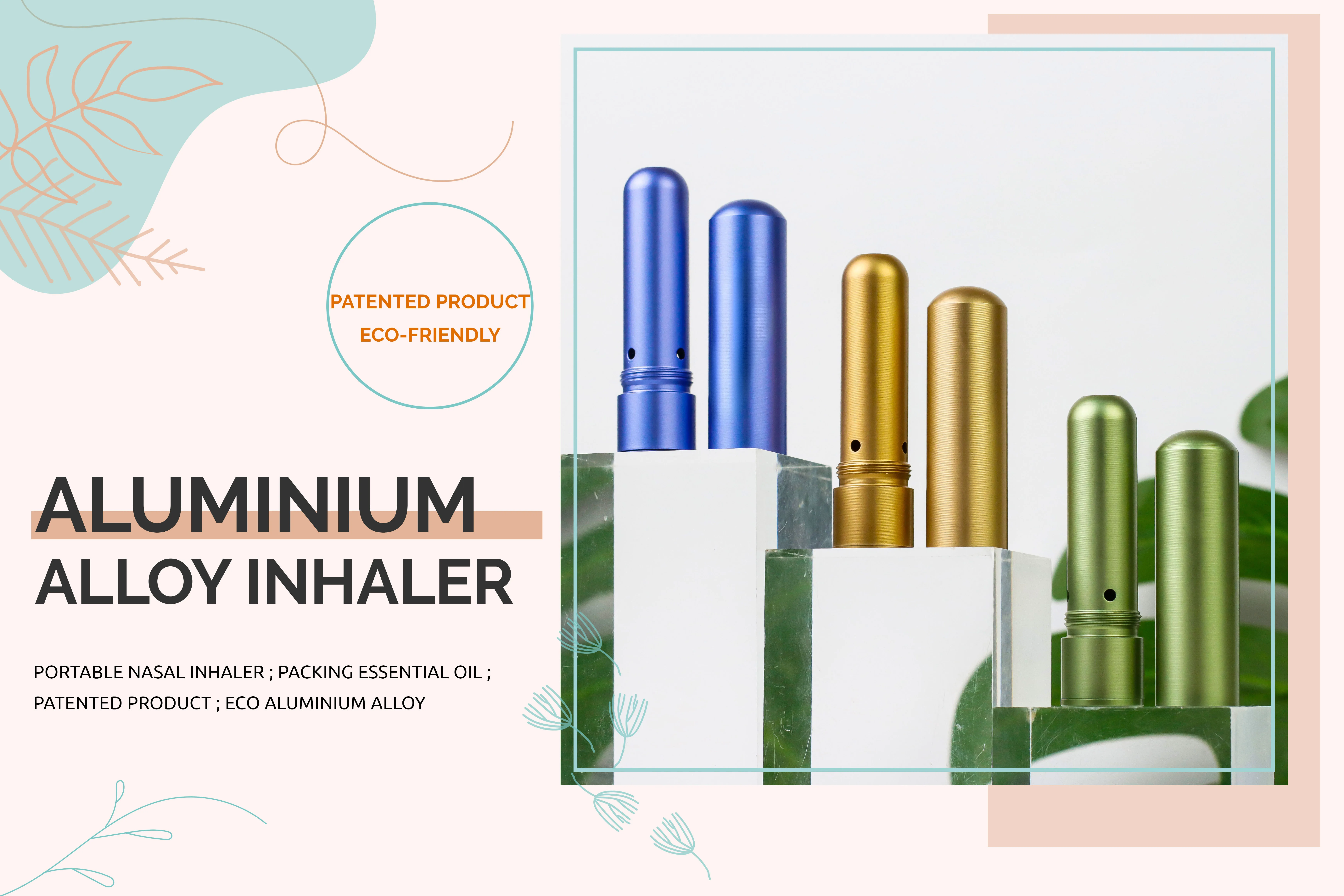 Blank Customize logo Aluminum Nasal Inhaler Sticks| Alibaba.com