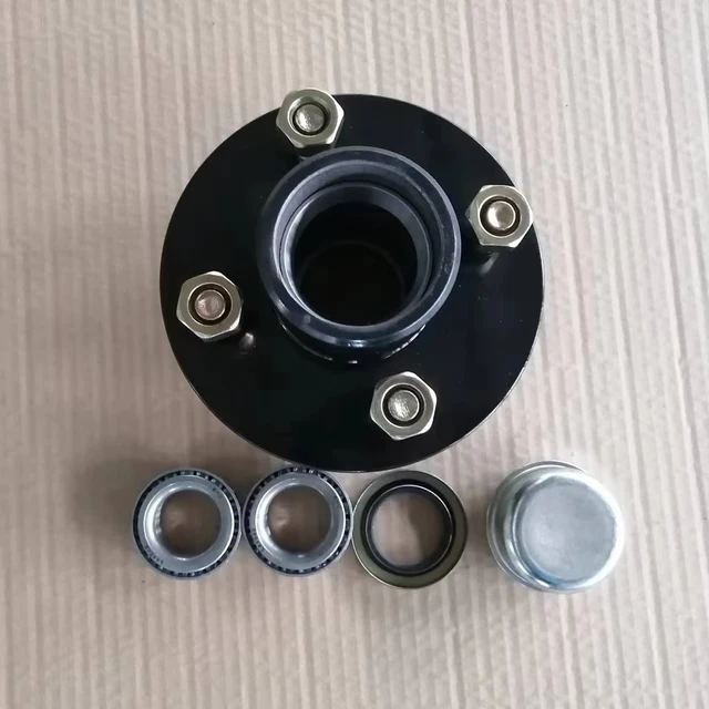 4 Lug Trailer Hub Kit 2000 Lbs Trailer Axles Boat Trailer Hubs New for Replacement/Repair