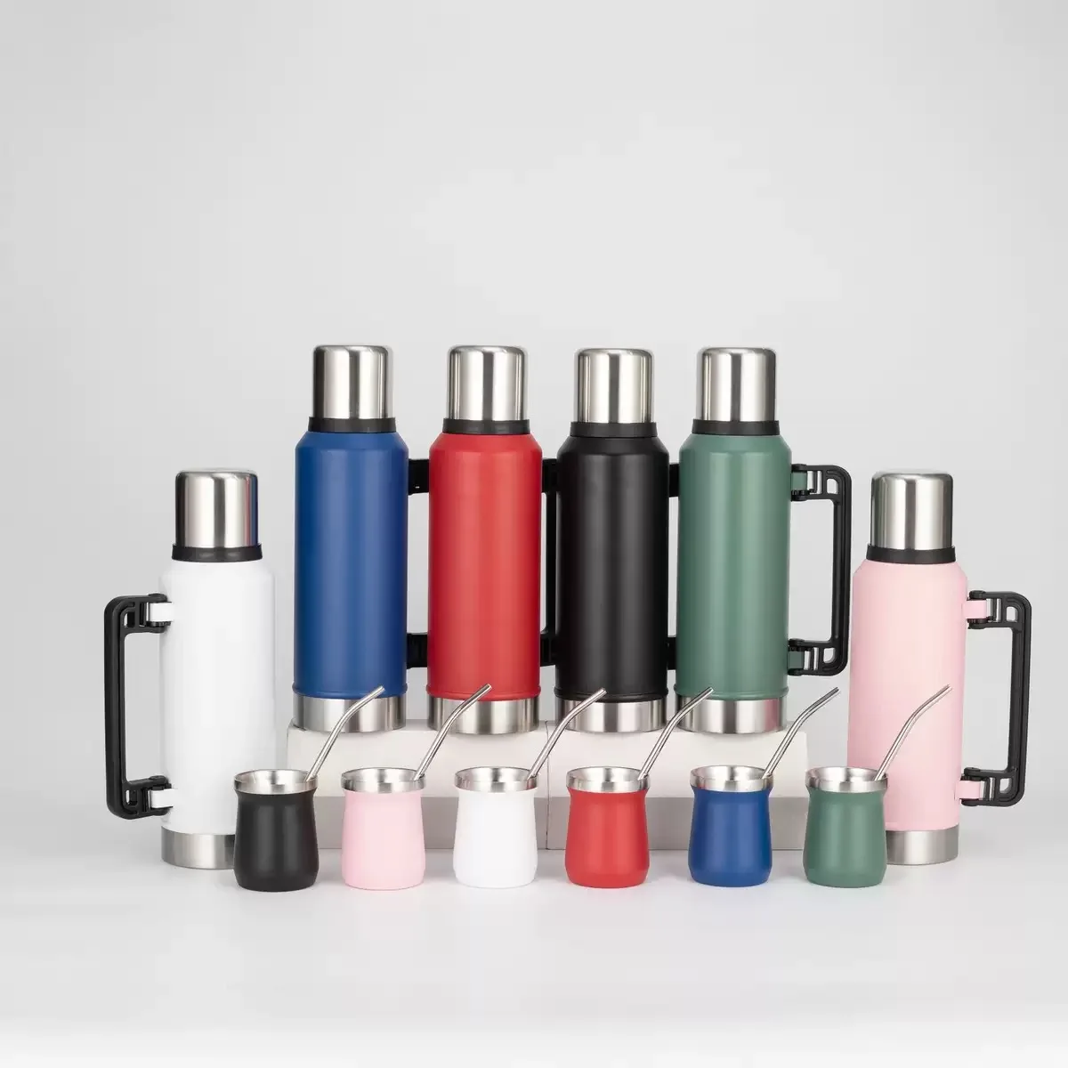 Custom 8oz 1L 1.4L Yerba Mate Cup Thermos Gift Set Stainless Steel Double  Wall Vacuum Insulated Travel Tea Water Bottle Set| Alibaba.com
