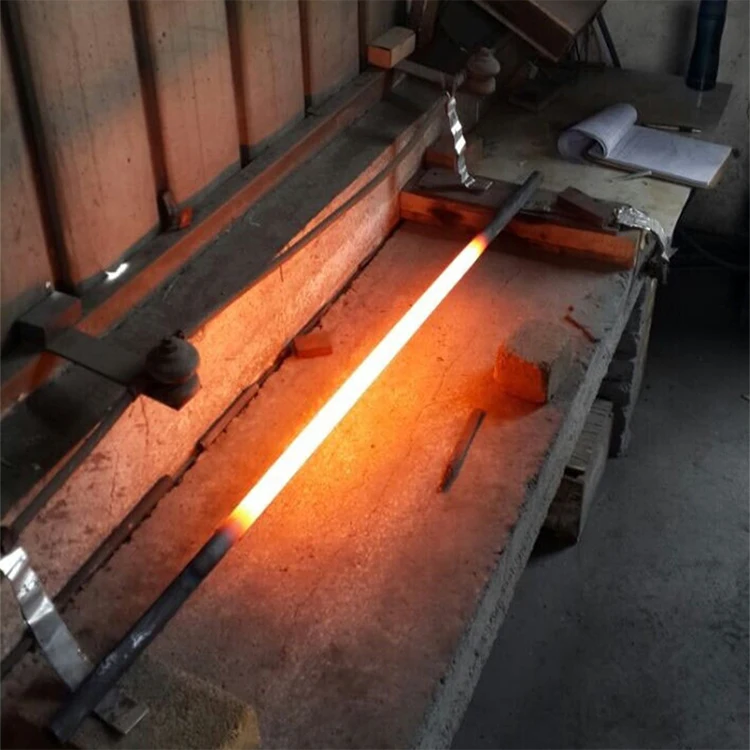 Straight sic silicone carbide heating rods with cold zone and hotzone silicon carbide element