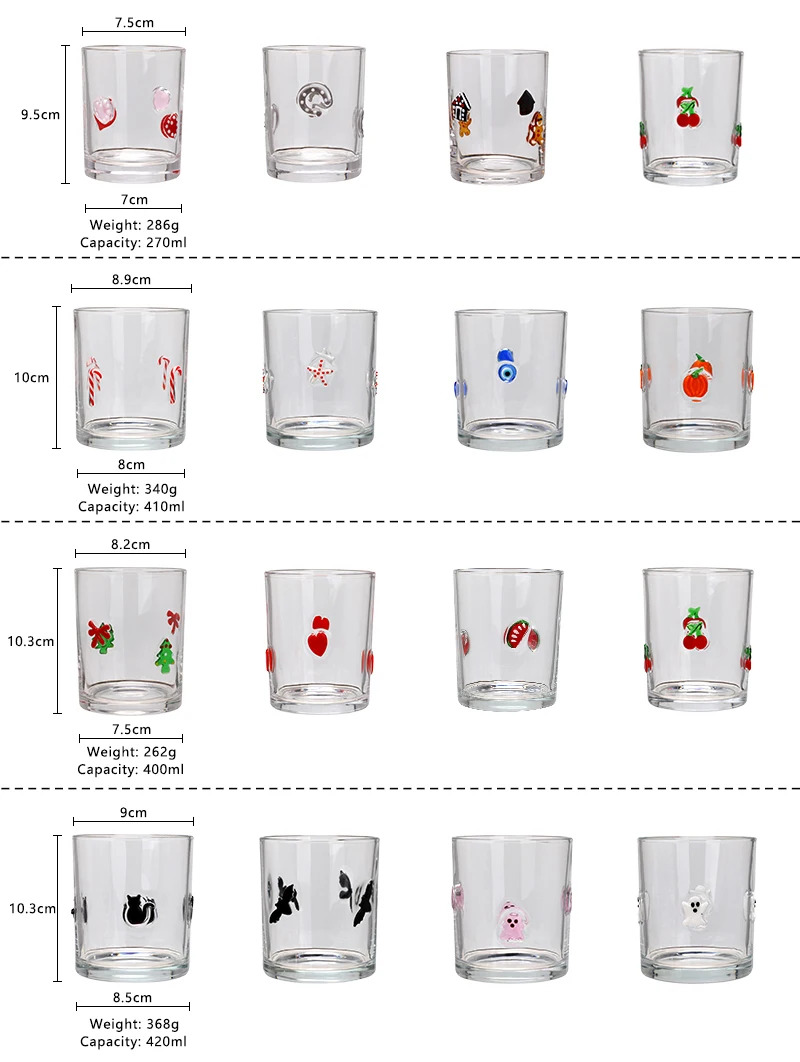 Icon Crystal Iconic Juice Transparent Rocks clear Customized Cute Whisky Crystal Water Whiskey Drinking Glass Cups