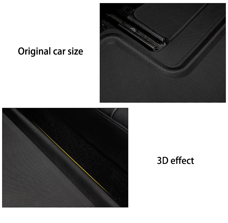 Tesla Model 3 And Model Y 3d Waterproof Xpe Material Car Floor Mats Car