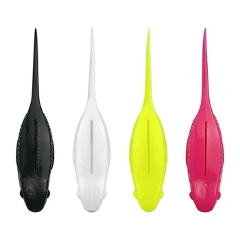 CHEERY Fishing Bait Floating Lure Tadpole Soft Bait Set Bass Trout Lure Crank Hook for Beach River Lake Fishing – Soft Lure – view 4