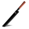 Wood 10'' Bread Knife with sheath